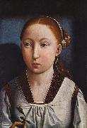 Juan de Flandes Portrait of an Infanta (possibly Catherine of Aragon) USA oil painting artist